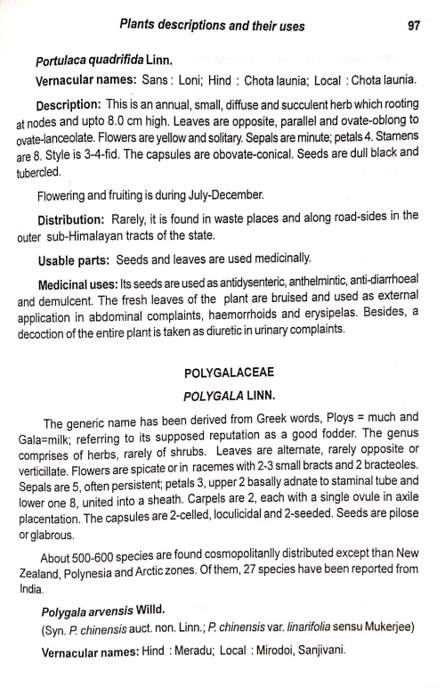 Medicinal Plants of Uttaranchal State